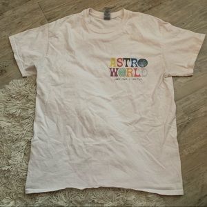 Travis Scott Astro World White Tee